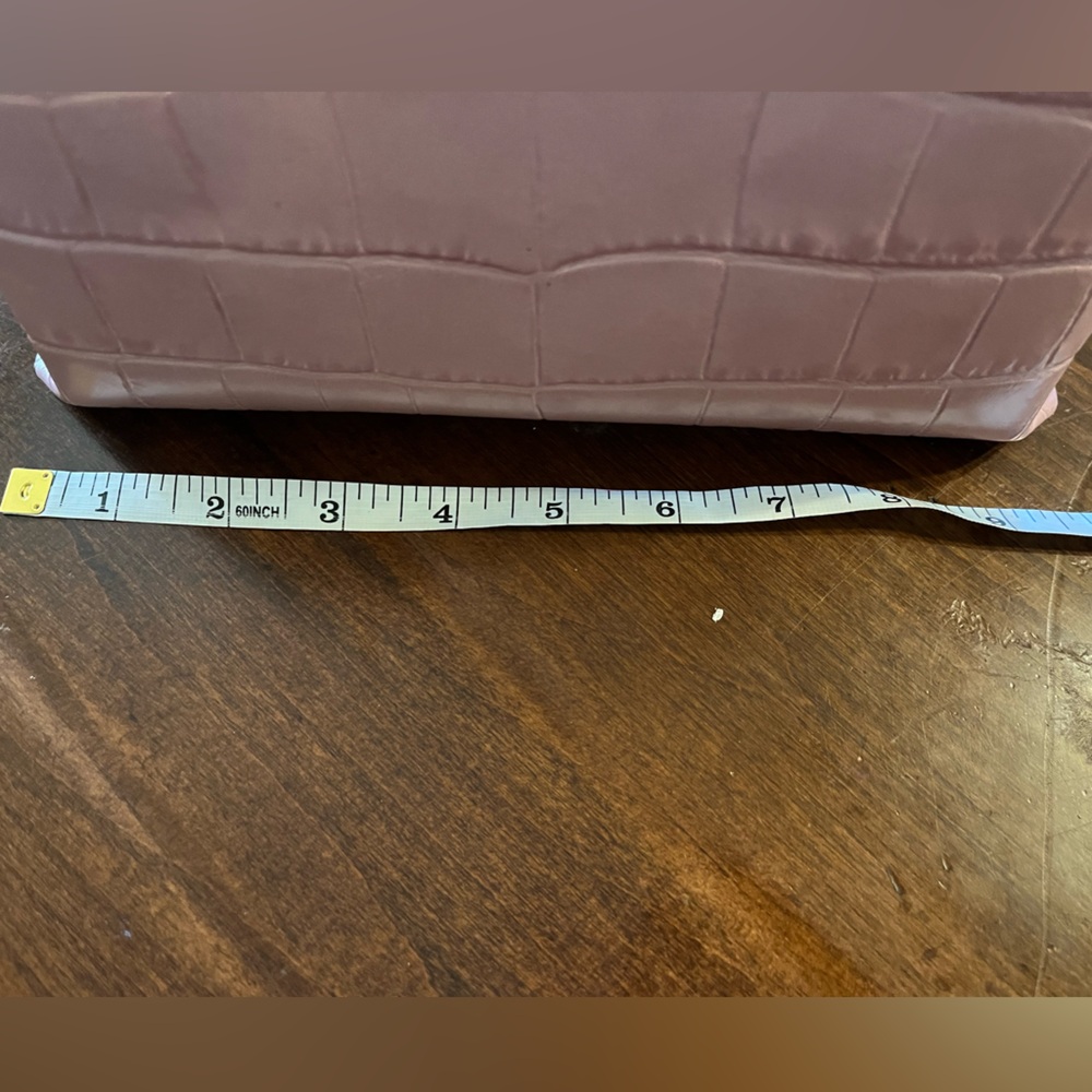 Giftable New w/out tags Coach purple croc embossed - Picture 14 of 15